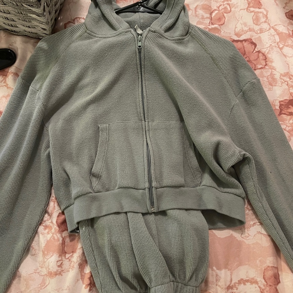 Skims waffle hoodie